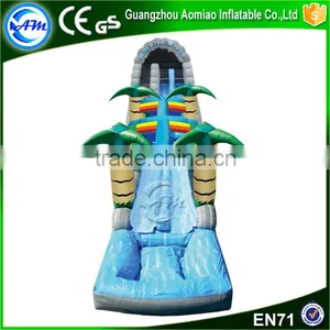 2016 Funny Summer Water Slide Material Large Plastic Water Slide for Sale Supplier's Choice thumbnail-1