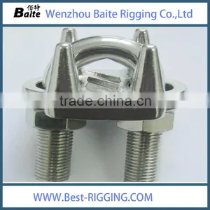 Stainless Steel 316 Powder Coated us Type Drop Japanese Metal Wire Rope Clip in Rigging thumbnail-1