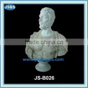 Carved Stone Antique Soldier Statue thumbnail-1