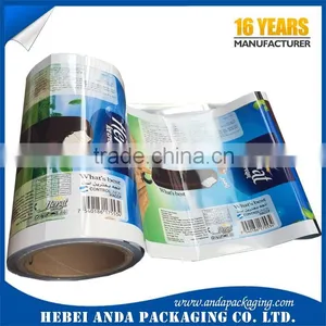 Antistatic Aluminum Foil Laminated Roll Film for Ice Cream Packaging/Gravure Printing Laminated Film for Ice Popsicle Packaging thumbnail-2