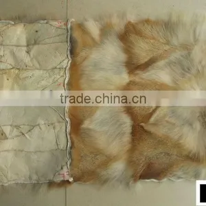 Factory Wholesale 100% Genuine Scrap Fox Fur Plates in Low Price thumbnail-2