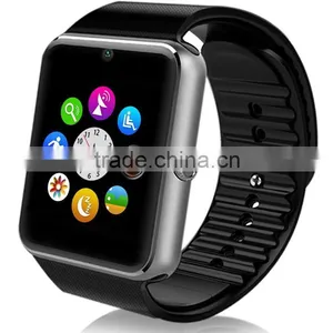 2016 Wholesale Top Selling GT08 Smart Watch With SIM Card ,MTK 6260A IOS Bluetooth Smart Watch GT08 VS DZ09 Android Smart Watch thumbnail-4