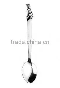 Stainless Steel Labrador Teaspoon Coffee Spoon One Set (2 Pieces) thumbnail-1