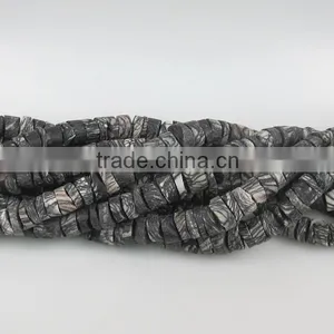 China Factory Direct Wholesale 25mm Network Stone Rough Coins Semi Precious Natural Network Stone thumbnail-2