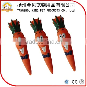 Customized Design Vegetable Rubber Squeaky Toy for Pets Play thumbnail-1