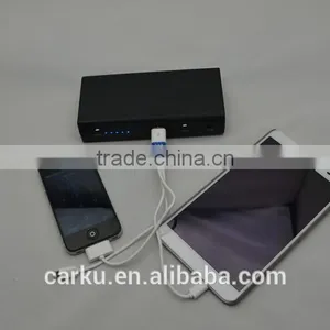 5V 12V 19V 250/500A Peak Current Light Duty Portable Jumpstarter Power Bank for Smartphone ,tablet, Laptop,camera thumbnail-2