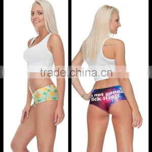 Ladies Hot Sexy Panties Pug Dog Cut Cat Sexy Girls Tight Lingerie Stretchy Underpanties 3d Digital Full Print Custom Hot Sale thumbnail-6