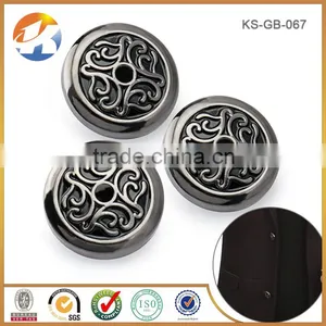 Wholesale Custom Gun Metal Cap Top Sew Buttons For Women Fashion Coats thumbnail-3
