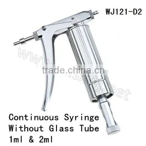 Metal Automatic Self Refiling Vaccinator, Continuous Syringe Without Glass Tube ,WJ121-1 thumbnail-1