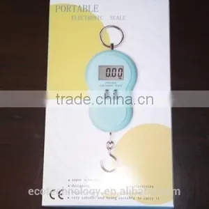 3.5$ Portable LCD Display 50KG/10G Digital Luggage Hook Electronic Weight Scale thumbnail-2
