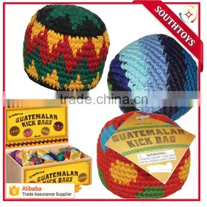New Arrival Hacky Sacks Knitted Kick Balls Foot Bags Kick Balls for Outdoor Fund thumbnail-5