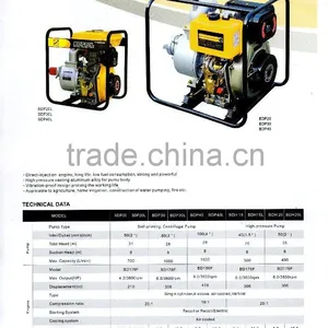 Hot Sale Air Cooled Diesel Water Pump 2inch 3inch 4inch thumbnail-1