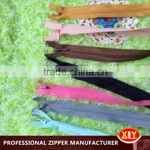 2015 Hot Sale Custom Logo Invisible Zipper , Fashion Dress Zipper thumbnail-1