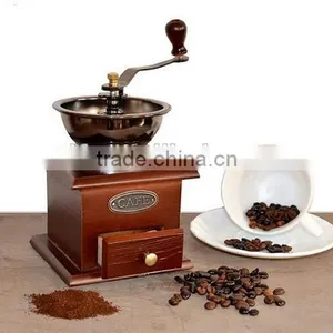 Retro Style Vintage Hand Home Use Coffee Been Grinder thumbnail-1