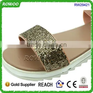 Wholesale Fashion Women Flip Flops Cheap Plastic Sandals thumbnail-2