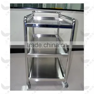 China Manufacture Dental Clinical Laboratory Mobile Table Cart thumbnail-4