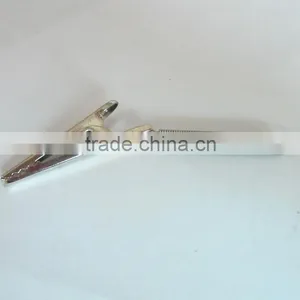 Custom 65 mm Silver Color Metal Alligator Clip for Wholesale From China thumbnail-3