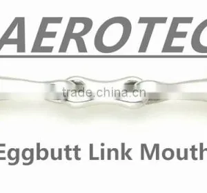 Horse Riding Eggbutt Link Mouth Horse Bits thumbnail-1