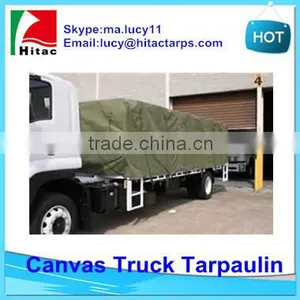 Super Heavy Duty Canvas Truck Tarpaulin thumbnail-1