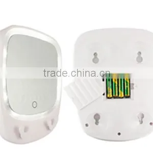 Suction Cup Magnifying Shaving Mirror With Led Lights thumbnail-3