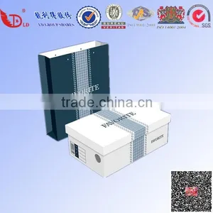 Shoe Box With Window High Quality Elegent Custom Pritning Shoe Boxes thumbnail-1