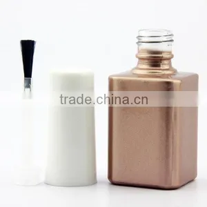 Fancy Glass Bottle for Nail Polish With Dupont Brush thumbnail-2