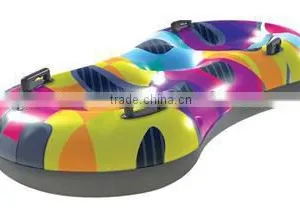 Two Person Inflatable Snow Tube thumbnail-1