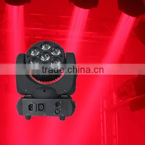 4in1 RGBW Beam and Wash 7x12w LED Mini Moving Head Spot Light thumbnail-1
