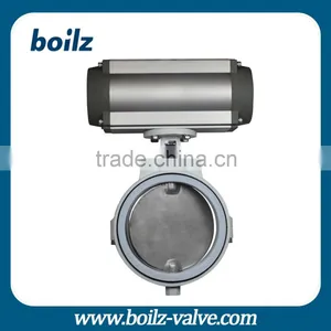 Wafer Pneumatic Butterfly Valve Professional Manufacturer thumbnail-1