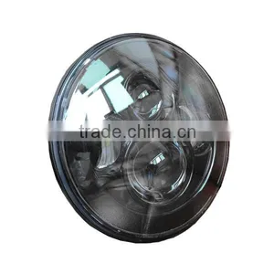 LED 7 INCH Harley Headlight 7" Round Led Headlight for Car and Motorcycle thumbnail-4