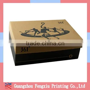 Custom Printed Decorative Name Recycled Paper Cardboard Shoe Boxes Wholesale thumbnail-1