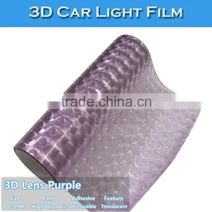 CARLIKE High Flexible 3D Car Light Film Chinese Decor Sticker thumbnail-1