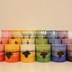 Unscented Pillar Candles thumbnail-1