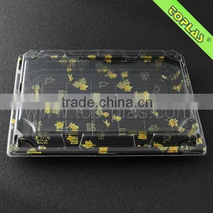 Disposable Plastic Food Sushi Take Away Packing Box Containers Quality Choice thumbnail-4