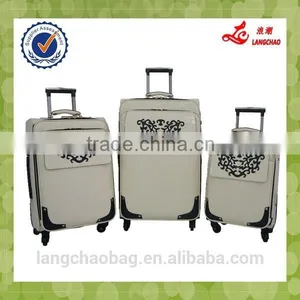2015 Newest Carve Patterns Hot Sale Leather Luggage thumbnail-3