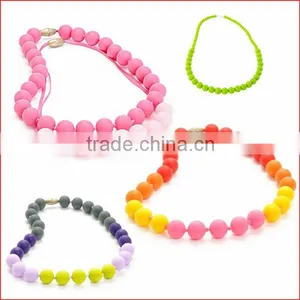 Hot Safe and Health Loose Silicone Beads for Teething Jewelry thumbnail-1