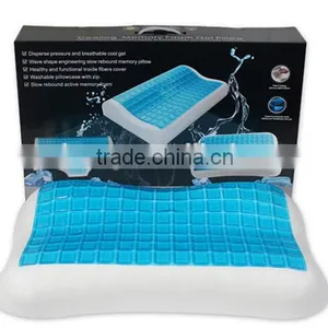 Cooling Viscoelastic Memory Foam Pillow thumbnail-2