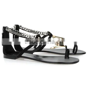 Latest Sexy Fashion Flat Sandals Women Shoes thumbnail-2