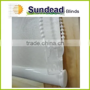 Fire Retardant Fabric Vinyl Blackout Roller Blind thumbnail-3