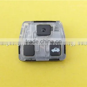 Replacement 3 Buttons Key Pad for Toyota Camry RAV4 Remote Rubber Keypad thumbnail-2
