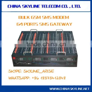 8/16/32/64 Bulk Gsm Sms Gateway Modem Gsm With External Antenna Networking Device thumbnail-1