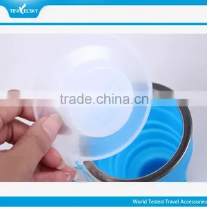Drinkware Portable Silicone Foldable Cup for Travel thumbnail-3