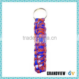 High Quality Custom Survival 550 Paracord Keychain thumbnail-5