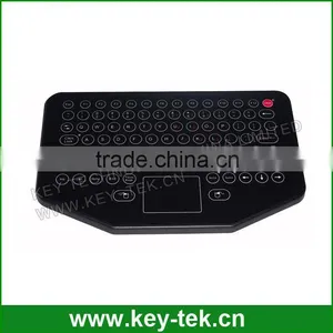 Industrial Membrane Keyboard With Integrated Touchpad With Full Function thumbnail-1