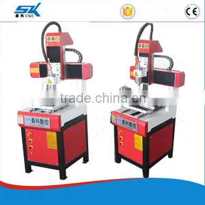 Cheap Alumium Pcb Making Driling Machine Mini Desktop Cnc Engraving for Aliumium Steel3040 Mini Desktop Cnc Router thumbnail-1