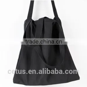 Collapsible Single-shoulder Canvas Tote Bag in Shopping Bags Quality Choice thumbnail-4