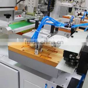 Full Automatic Plastic Ruler Screen Printing Machine With UV Dryer thumbnail-6