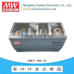 Mean Well 480W 24V DIN RAIL Power Supply 24V 20A thumbnail-2