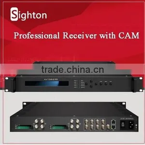 4 Tuner Inputs Decryptionsatellite Receiver Digital tv Headend Equipment Internet tv Decoder Support Wawzo Server thumbnail-1
