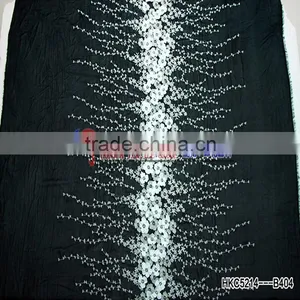 Professional Fabric Manufacturer High Quality Mesh 3d Flower Embroidered Lace thumbnail-5